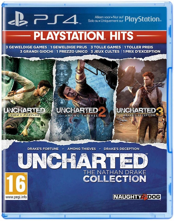 Immagine prodotto Sony Uncharted: The Nathan Drake Collection (PS4, Multilingue)