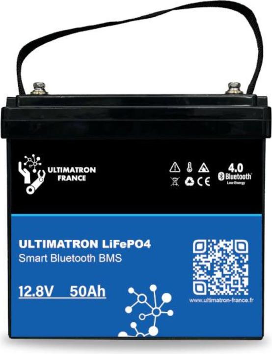 Produktbild Ultimatron UBL-12V-50Ah LiFePO4 Versorgungsbatterie (12 V, 50 Ah)