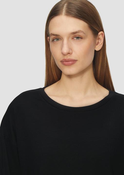 Immagine prodotto S.Oliver T-Shirt Longsleeve mit überschnittenen Schultern und abgerundetem Saum (36)