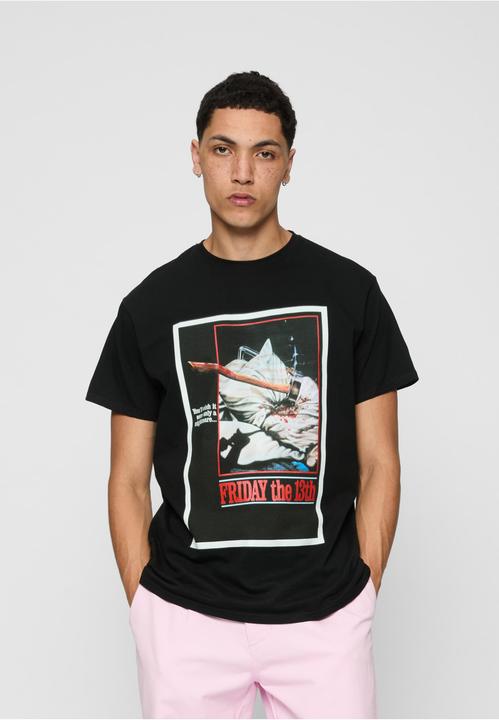 Actual product image Merchcode Friday 13th Poster Tee - 17548 (XS)