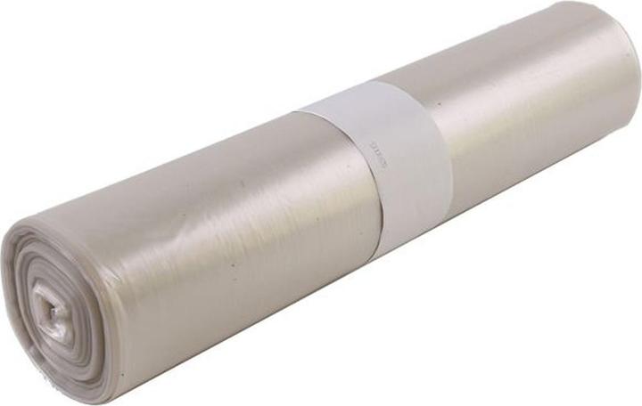 Produktbild Hygoclean Müllsäcke, transparent, 120 Liter, aus LDPE, Stärke: 45 my, Masse: 700 x 1.100 mm (25 x, 120 l)
