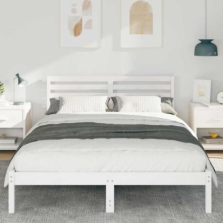 Image du produit vidaXL Plattformbettgestell (140 x 210 cm)