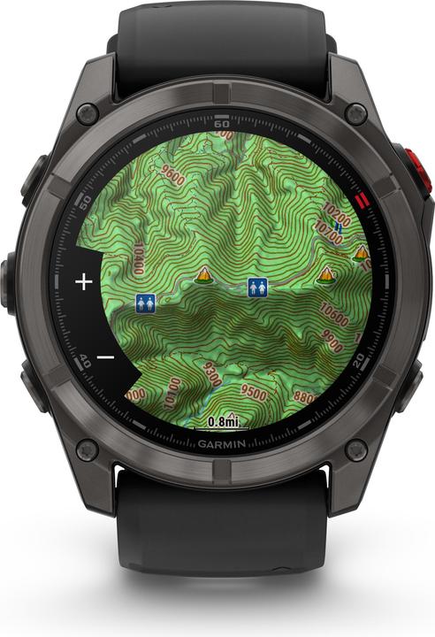 Produktbild Garmin fēnix® 8 Pro 51mm DLC Titan (51 mm)