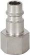 Actual product image RS PRO Steel Female Pneumatic Quick Connect Coupli (Pipe coupling)