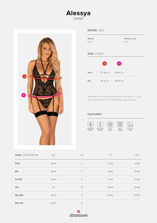 Produktbild Obsessive Alessya (L, M)
