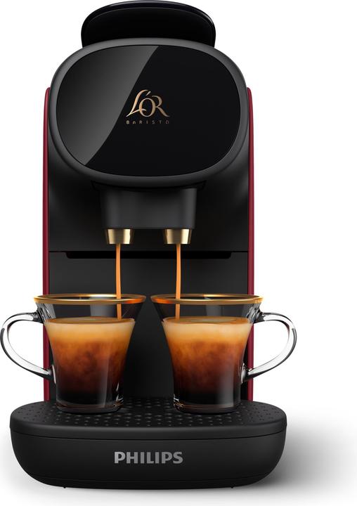 Produktbild Philips LOR Barista Sublime LM9012/50 - Koffiecupmachine - Rood (L'Or Barista)