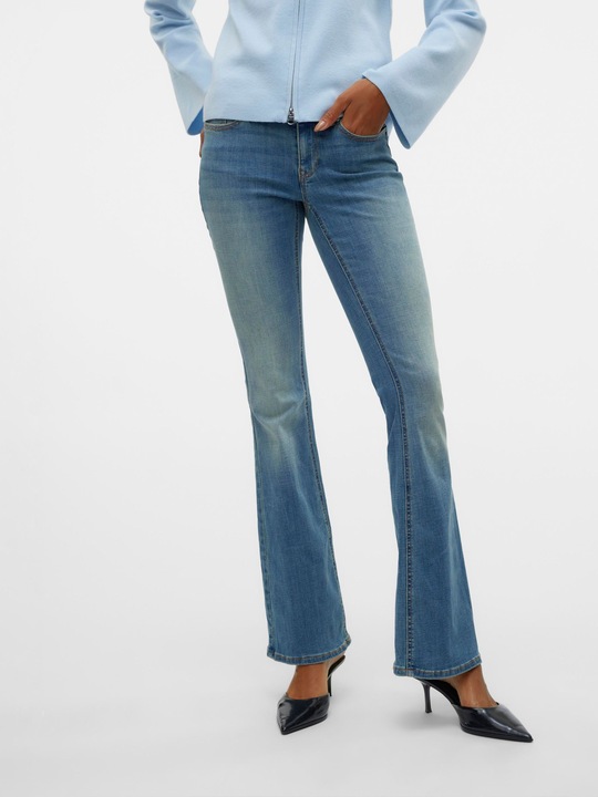 Produktbild Vero Moda VMSIGI Niedrige Taille Ausgestellt Jeans Ausgestellt (32)