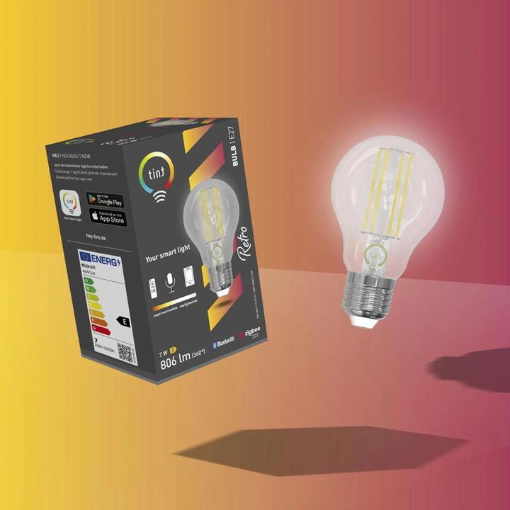 Immagine prodotto Tint trasparente (E27, 806 lm, 1x)