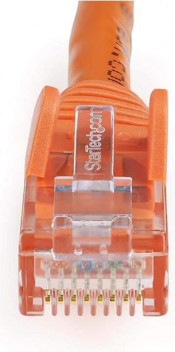 Actual product image StarTech 1m Orange Cat6 Patch Cable (U/UTP, CAT6, 1 m)