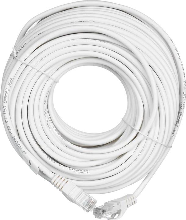 Produktbild Lanberg PCU5-10CC-3000-W, 30 m, Cat5e, U/UTP (UTP), RJ-45, RJ-45 (U/UTP, CAT5e, 30 m)