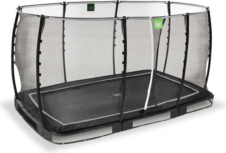 Produktbild Exit Allure Classic Bodentrampolin 214x366cm - schwarz