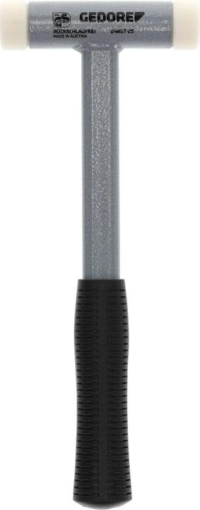 Image du produit Gedore Marteau sans rebond, Ø 25 mm, manche en tube d'acier, têtes interchangeables en polyamide (440 g)