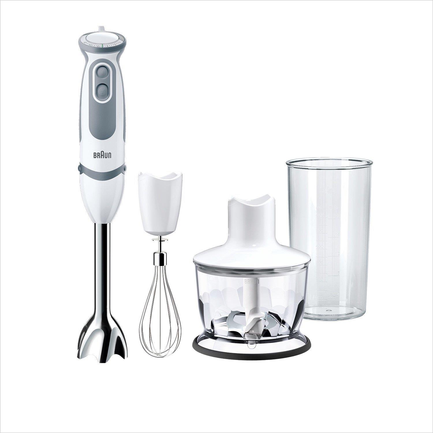 Braun Grigio/Bianco Multiquick Mq 5235, Frullatore A Immersione,
