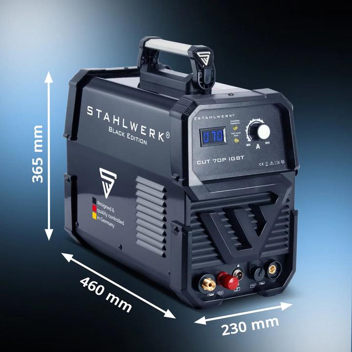 Produktbild Stahlwerk Plasmaschneider CUT 70 P IGBT mit 70 A & Pilot-Zündung Vollausstattung