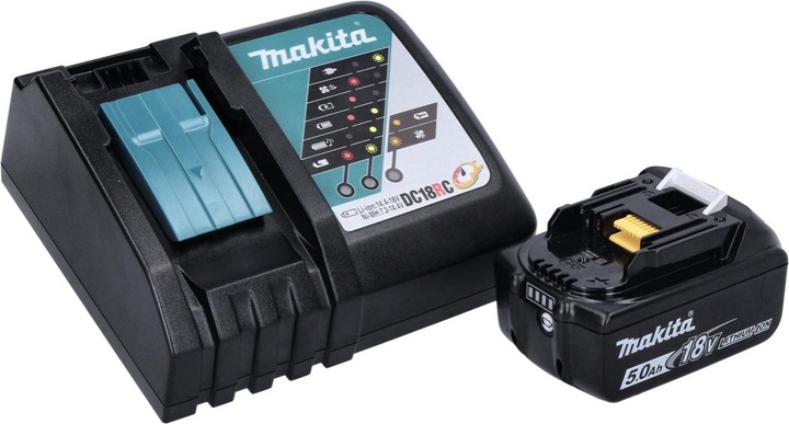 Actual product image Makita DCO 181 RT1 Battery rotary cutter 18 V 32000 rpm brushless + 1x battery 5.0 Ah + charger