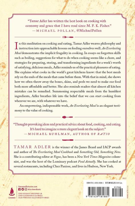Produktbild An Everlasting Meal (Englisch, Tamar Adler, 2012)