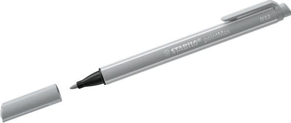 Produktbild STABILO pointMax Filzschreiber (Hellgrau, 1 x)