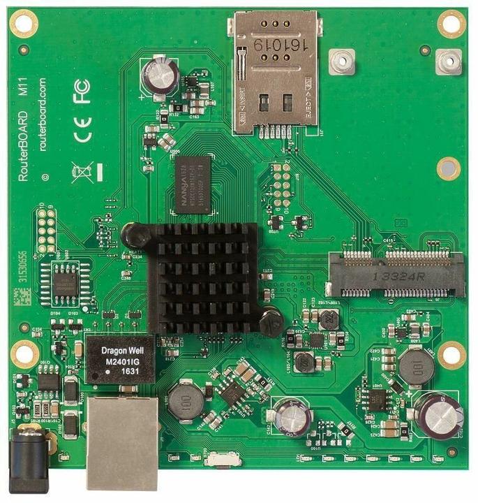 Produktbild MikroTik RBM11G Eingebauter Ethernet-Anschluss Schwarz