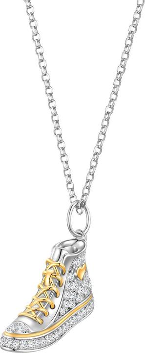 Immagine prodotto Glanzstücke München Sneaker con catena da donna - 34148 (Argento, 45 cm)