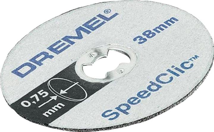 Immagine prodotto Dremel Dischi da taglio di precisione sottili EZ SpeedClic Ø 38,0 mm (5 pezzi)