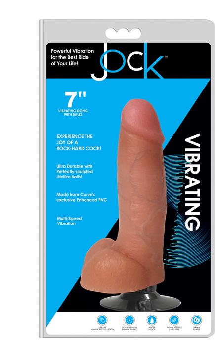 Productafbeelding Jock Vibrerende Dong met Ballen