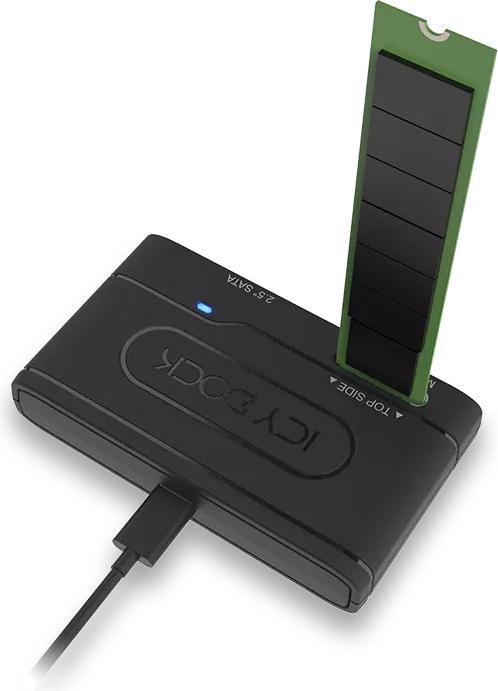 Produktbild Icy Dock MB104U-1SMB 1x 2,5"/1x M.2