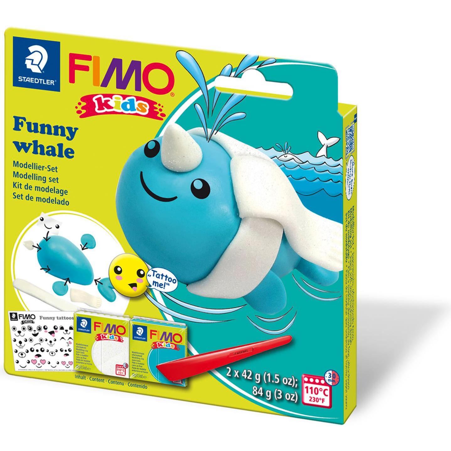 Fimo Modelliermasse  Kids  Wal