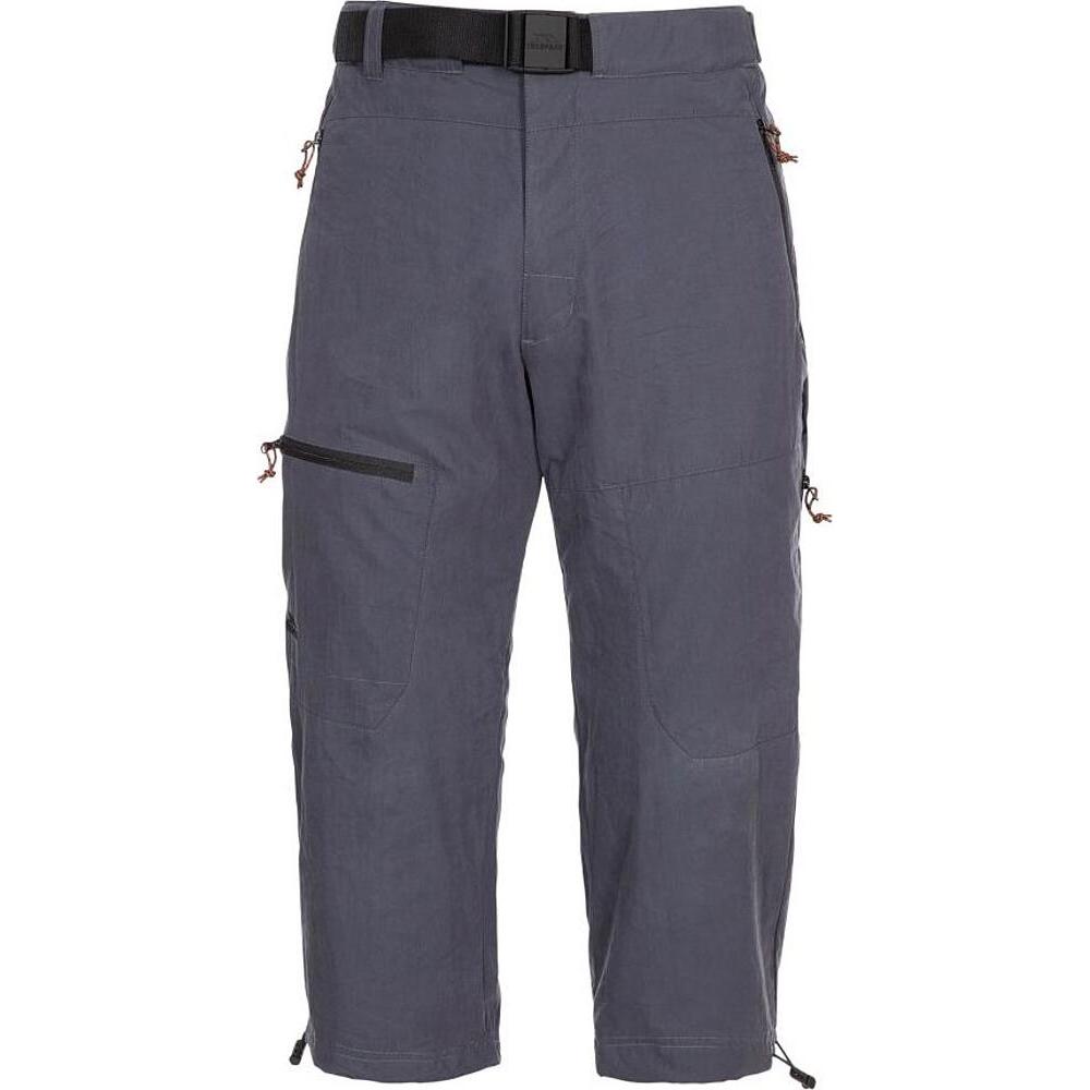 Trespass, Herren, Outdoorhose, Wellbake - Herren 3/4 Wanderhose (XXL), Grau, XXL