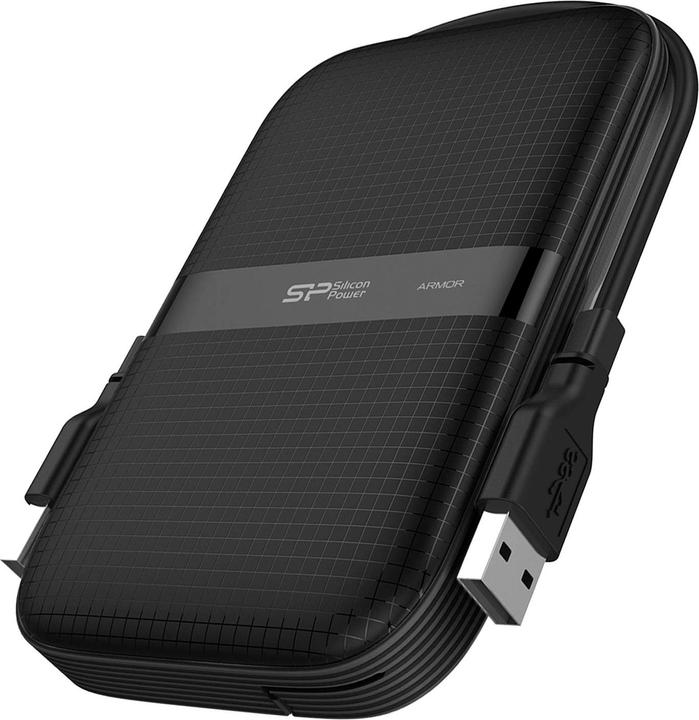 Productafbeelding Silicon Power Armor A60 All blk 2TB USB 3.0 2.5 (2 TB)
