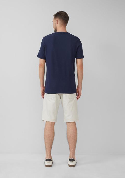 Produktbild S.Oliver T-Shirt Strukturiertes T-Shirt mit Crew Neck (M)