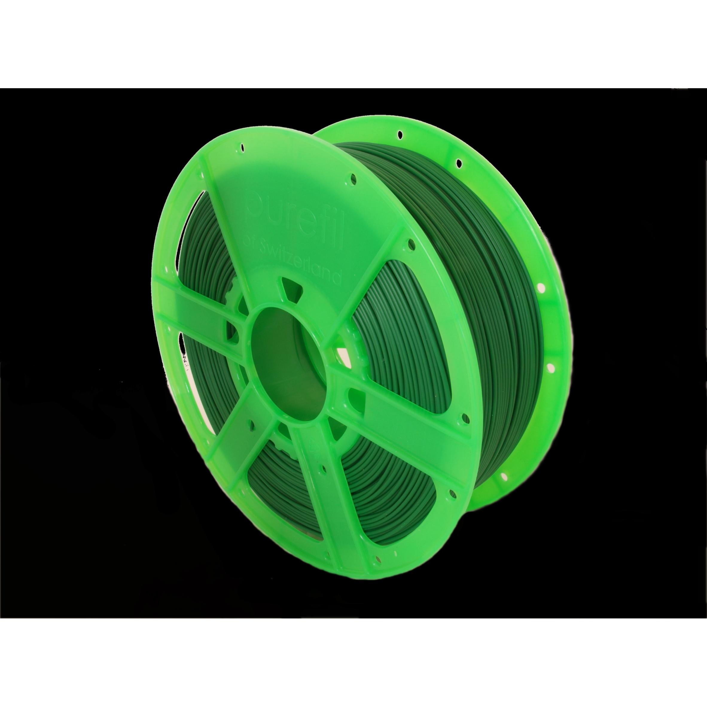 Purefil Filament (PLA, 1.75 mm, 1000 g, Grün), 3D Filament, Grün
