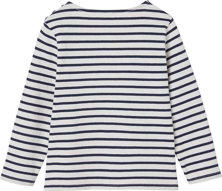 Produktbild Vertbaudet Mädchen Ringelshirt mit Recycling-Baumwolle (128)