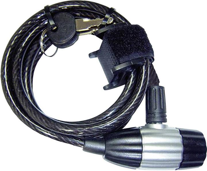 Actual product image Security Plus Cable lock SK 55 Black Sch (180 cm)