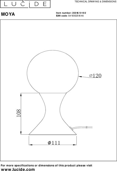 Image du produit Lucide Moya (G9)