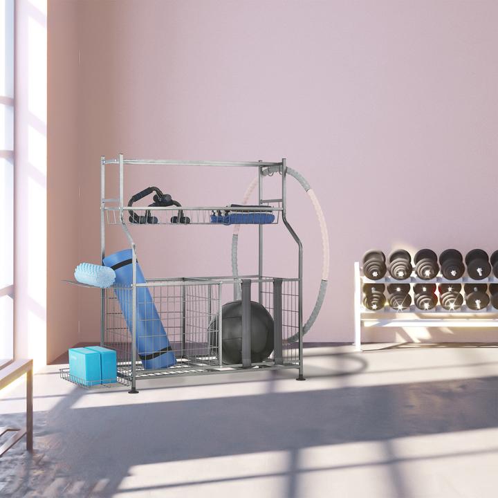 Image du produit Relaxdays Rangement des équipements sportifs