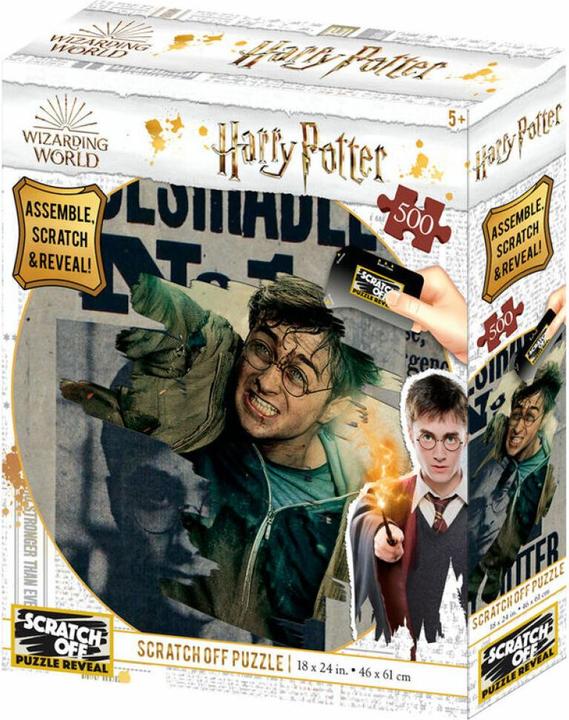 Thumbs Up Harry Potter: Magisches Rubbelpuzzle – Harry Potter gesucht (500 Teile) (500 Teile)