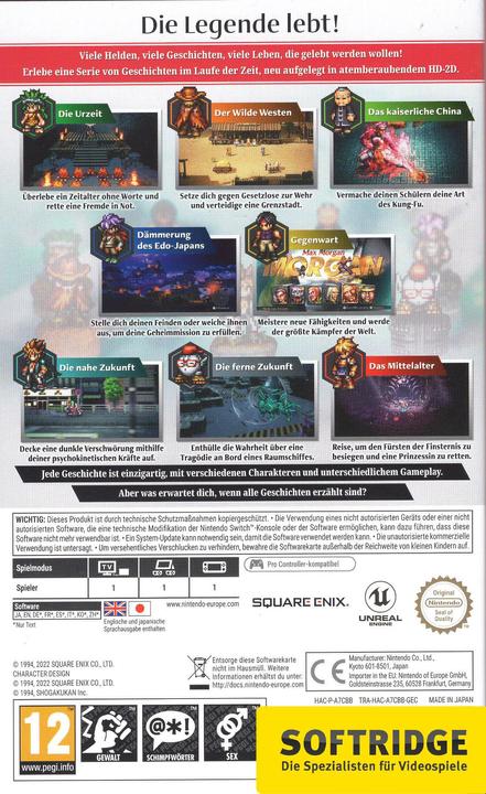 Actual product image Nintendo Live a Live (Switch, Multilingual)