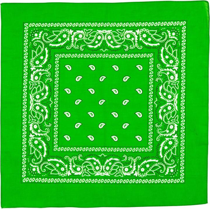 Produktbild Widmann BANDANA GRÜN 55x55 cm - 100% Bauwolle