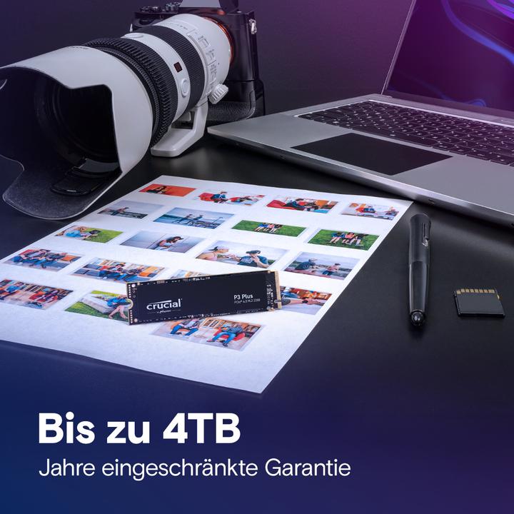Immagine prodotto Crucial P3 Plus (4000 GB, M.2 2280)