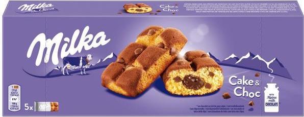 Milka Cake & Choc (5 pcs., 175 g)