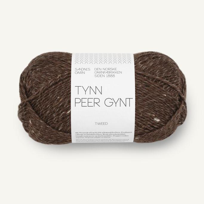 dark brown tweed