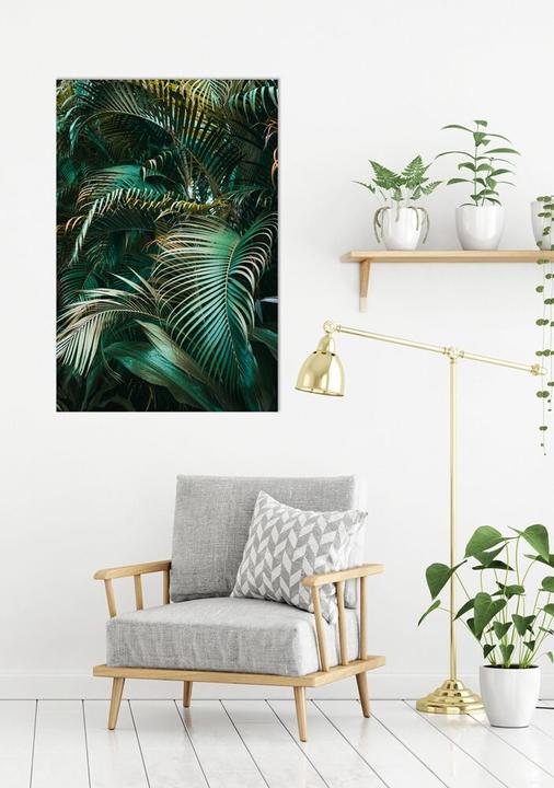 Produktbild Schubiger Grüne Pflanzen (120 x 80 cm)