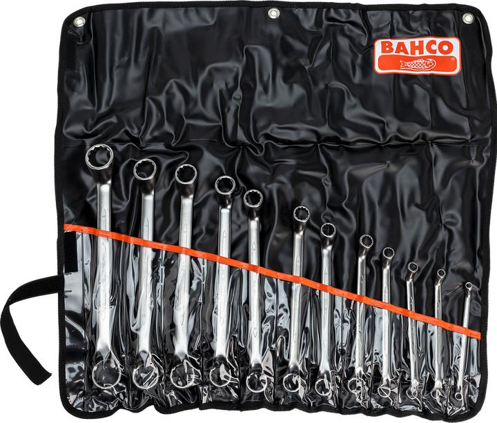 Actual product image Bahco Double ring spanner set, deep offset, 12-edge, metric, 12 pcs (32 mm)