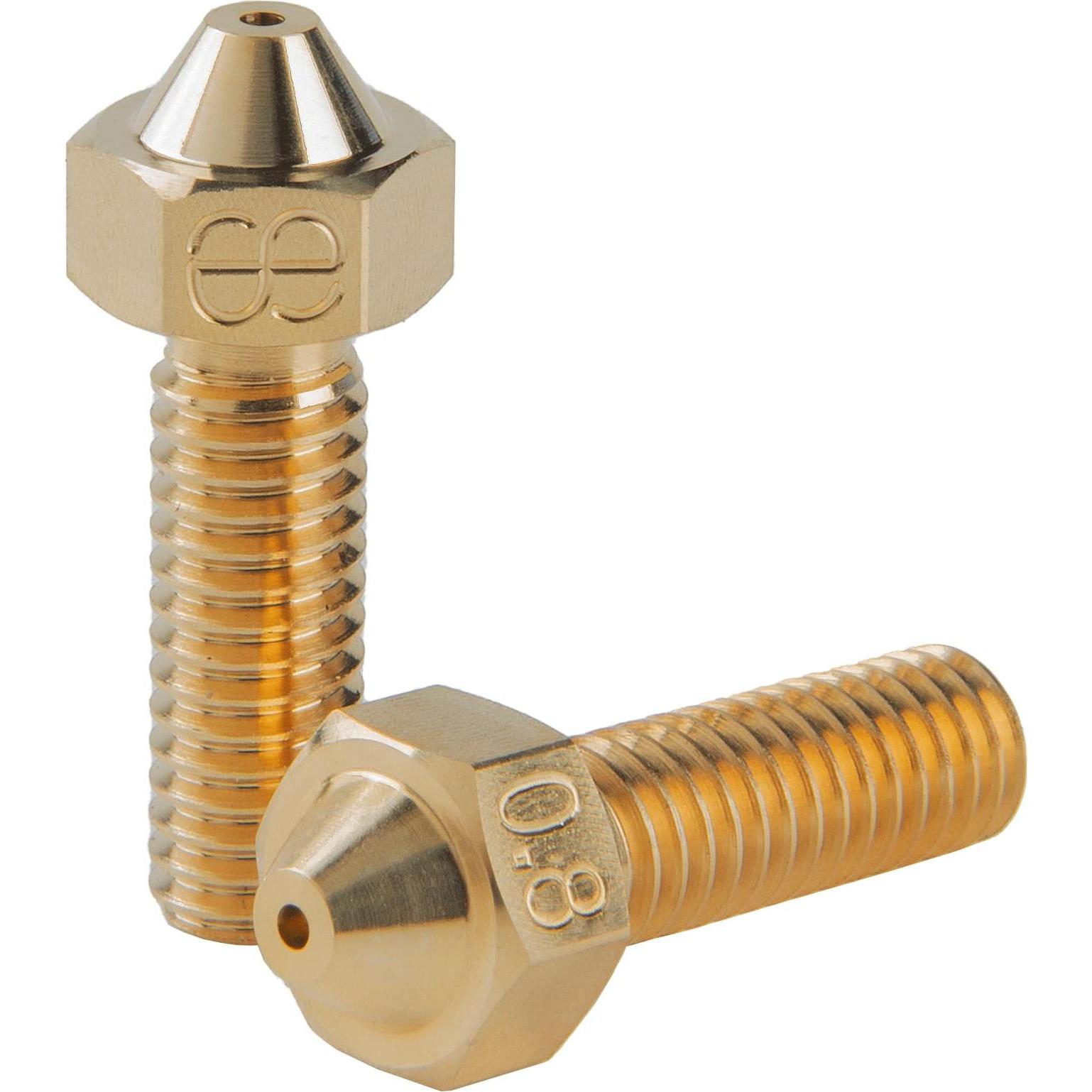 Thumbnail - Dropeffect XG M4 Threaded Brass Nozzle 0.8/1.75mm (Zubehör), 3D Drucker Zubehör