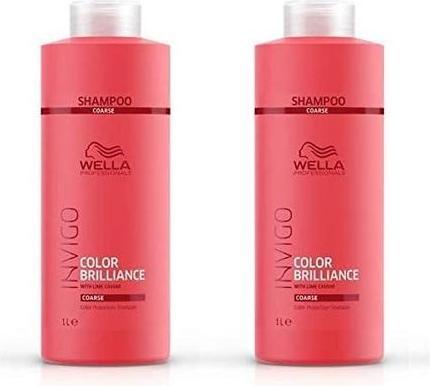 Immagine prodotto Wella INVIGO Color Brilliance Shampoo Protezione Colore Coarse (1000 ml, Shampoo liquido)