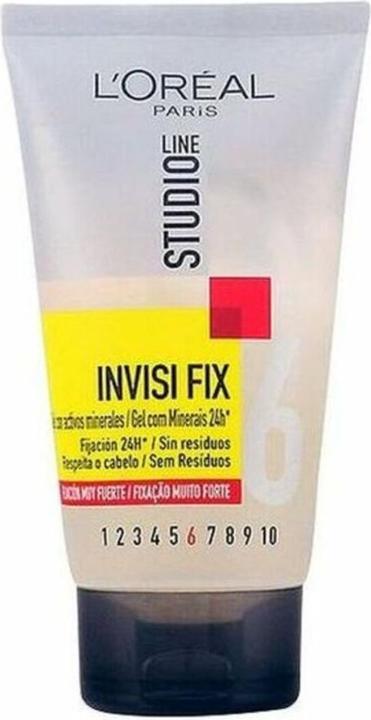 L'Oréal Paris STUDIO LINE INVISI FIX gel fijador extrafuerte nº6 150 ml (Haargel, 150 ml)