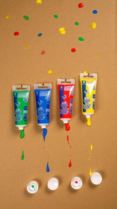 Actual product image Staedtler Finger painting color 'Noris junior (Multicoloured, 75 ml)
