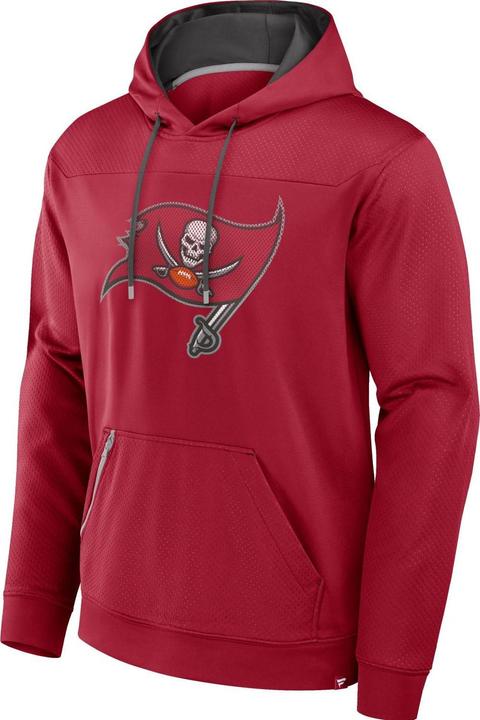 Immagine prodotto Fanatics Tampa Bay Buccaneers Defender con cappuccio a pois NFL rosso - M (M)