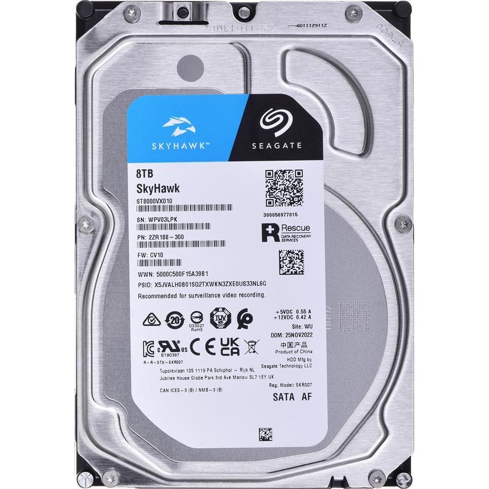Thumbnail - Seagate SkyHawk (8 TB, 3.5", CMR), Festplatte