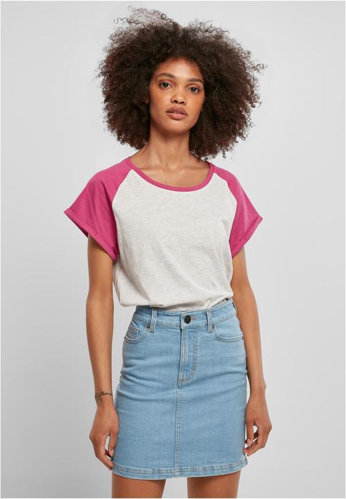 Immagine prodotto Urban Classics Maglietta Raglan a contrasto da donna - 2430 (XS)